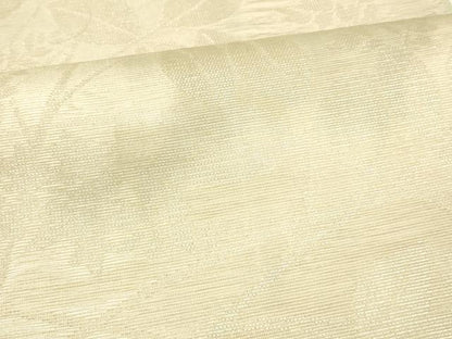 平和屋着物＊夏物 六通柄袋帯 草葉文 銀糸 正絹 逸品 DAAW4114cm