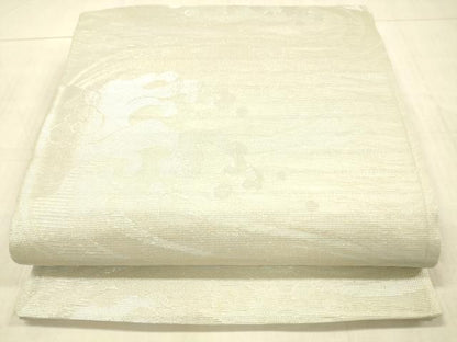 平和屋着物＊夏物 六通柄袋帯 立波文 金銀糸 正絹 逸品 DAAW4142cm