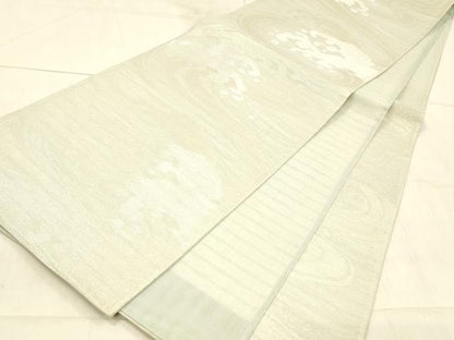 平和屋着物＊夏物 六通柄袋帯 立波文 金銀糸 正絹 逸品 DAAW4142cm