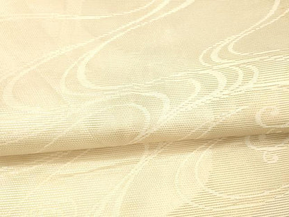 平和屋着物＊夏物　六通柄袋帯　流水文　金銀糸　正絹　逸品　DAAW4143cm
