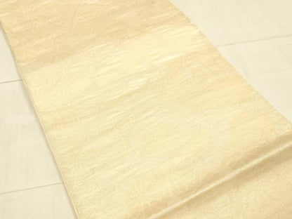 平和屋着物＊夏物 六通柄 本袋帯 草花文 金糸 正絹 逸品 DAAW4159cm