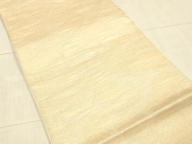 平和屋着物＊夏物 六通柄 本袋帯 草花文 金糸 正絹 逸品 DAAW4159cm
