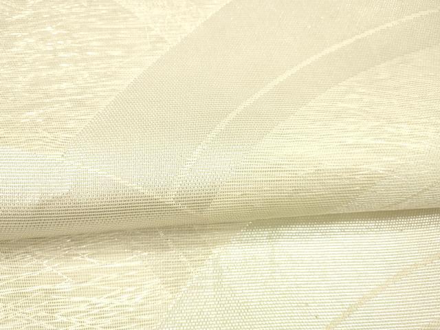 平和屋着物＊夏物 六通柄袋帯 抽象文様 銀糸 正絹 逸品 DAAW4162cm