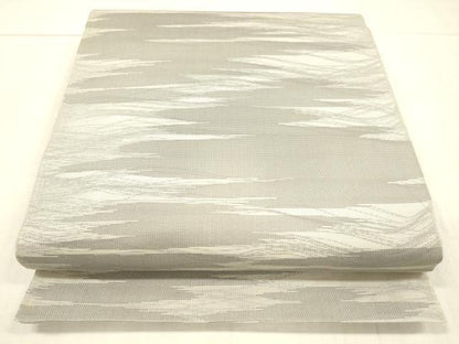 平和屋着物＊夏物 全通柄袋帯 抽象文様 正絹 逸品 DAAW4216cm