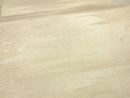 平和屋着物＊夏物 全通柄袋帯 抽象文様 銀糸 正絹 逸品 DAAW4227cm