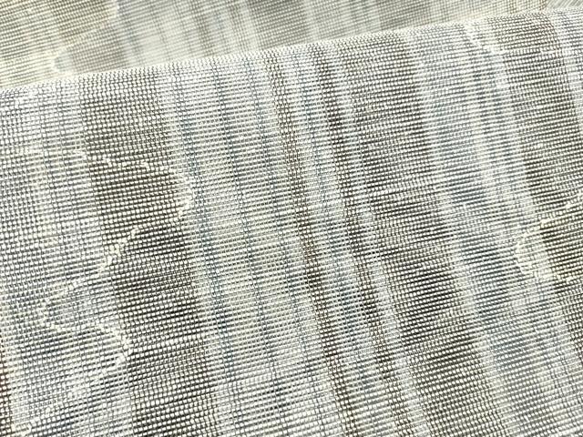 平和屋着物＊夏物 八寸名古屋帯 抽象間道 正絹 逸品 DAAW4230cm