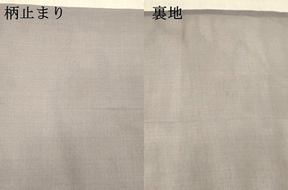 平和屋着物＊夏物 六通柄袋帯 雲かすみ 金銀糸 正絹 逸品 DAAW4232cm