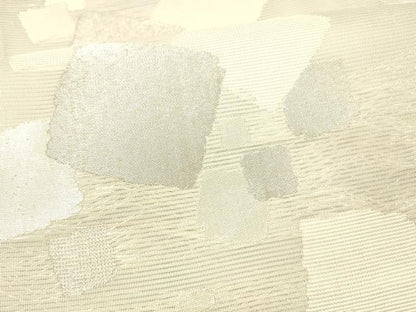 平和屋着物＊夏物 六通柄袋帯 箔散らし文 金銀糸 正絹 逸品 DAAW4233cm
