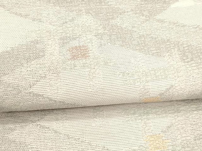 平和屋着物＊夏物　八寸名古屋帯　絣文　DAAW4234cm