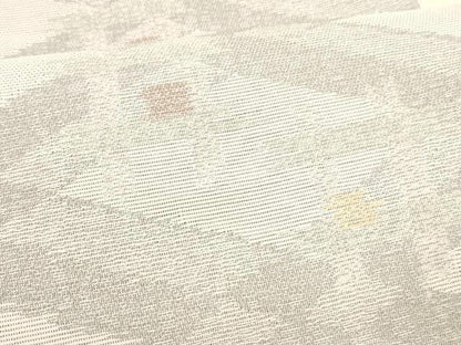 平和屋着物＊夏物　八寸名古屋帯　絣文　DAAW4234cm