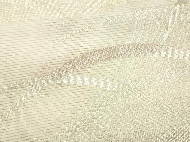 平和屋着物＊夏物 六通柄 京袋帯 露芝文 銀糸 DAAW4237cm