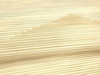 平和屋着物＊夏物 絽綴れ 八寸名古屋帯 抽象文様 正絹 逸品 DAAW4240cm