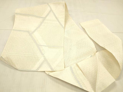 平和屋着物＊夏物 つけ帯 抽象文様 正絹 逸品 DAAW4245cm