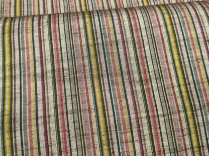 平和屋着物●両方向　両面　全通柄袋帯　紬地　霞文　正絹　逸品　DAAW4270cm