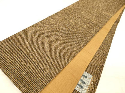 平和屋着物●太鼓柄袋帯　紙布　成り物　上代28万　正絹　逸品　DAAW4300cm