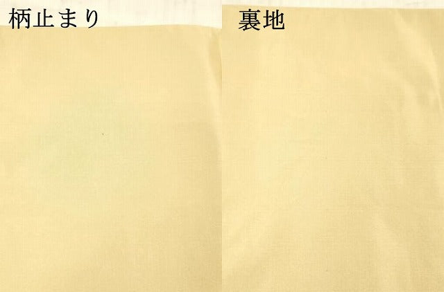 平和屋着物●六通柄袋帯　唐織　花蝶文　金糸　正絹　逸品　DAAW4339cm
