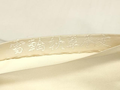 平和屋着物●六通柄袋帯 能衣唐織 雪輪秋草尽文 金糸 正絹 逸品 DAAW4355cm