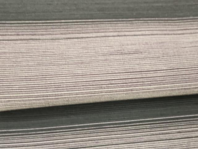 平和屋着物●両面　全通柄袋帯　紬地　霞文　抽象文様　正絹　逸品　DAAW4369cm