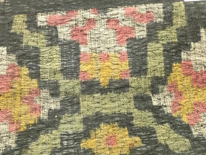 平和屋着物▽六通柄袋帯 スリーシーズン 春夏秋 抽象花文 正絹 逸品 DAAW4379cm