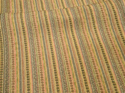 平和屋着物■上質な紬　間道　正絹　逸品　DAAW4423cm