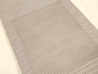 平和屋着物＊夏物 絽綴れ 太鼓柄袋帯 幾何学文様 正絹 逸品 DAAW4503cm