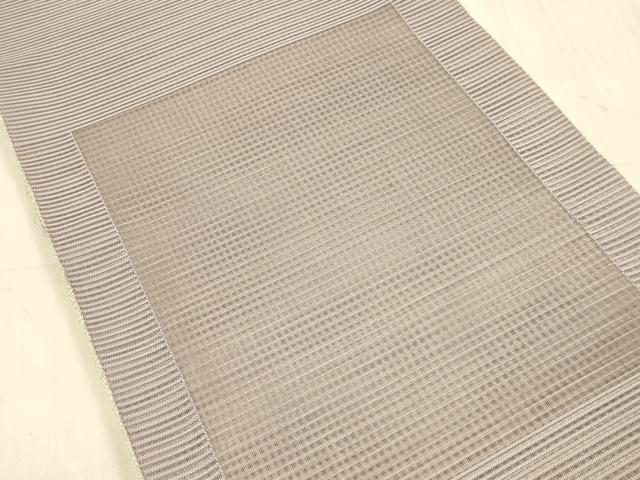 平和屋着物＊夏物 絽綴れ 太鼓柄袋帯 幾何学文様 正絹 逸品 DAAW4503cm