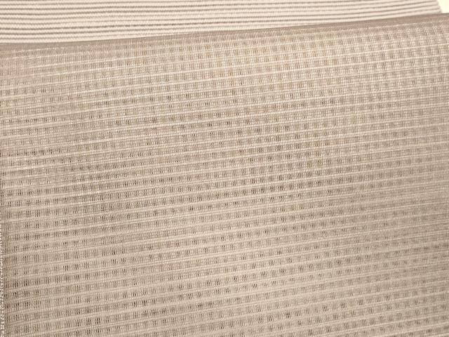 平和屋着物＊夏物 絽綴れ 太鼓柄袋帯 幾何学文様 正絹 逸品 DAAW4503cm