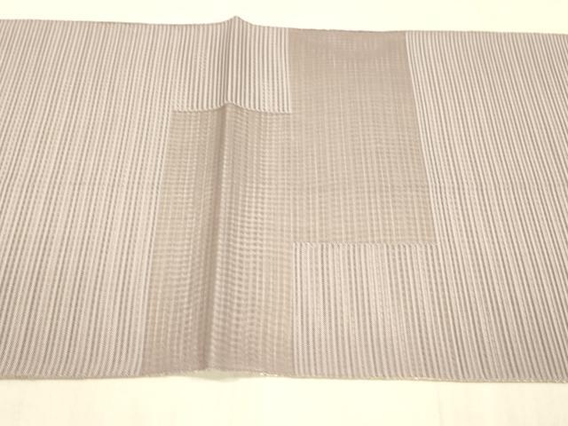 平和屋着物＊夏物 絽綴れ 太鼓柄袋帯 幾何学文様 正絹 逸品 DAAW4503cm