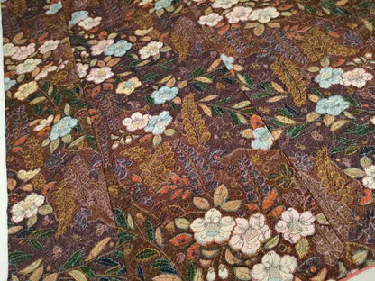 平和屋着物●上質な小紋 辻が花 正絹 逸品 DAAW5014ud