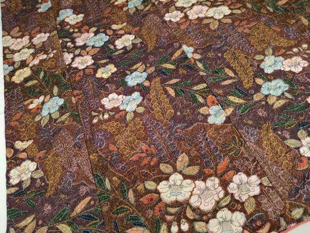 平和屋着物●上質な小紋 辻が花 正絹 逸品 DAAW5014ud