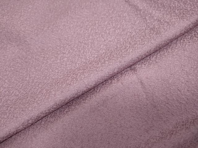 平和屋着物●上質な色無地 霞地紋 古代紫色 正絹 逸品 DAAW5039ud