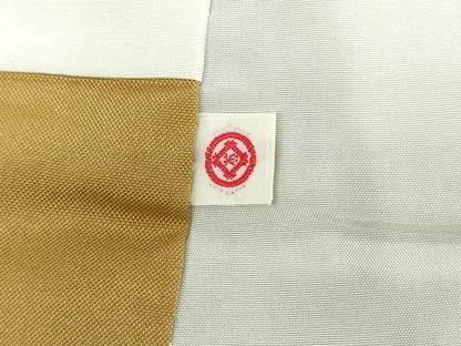 平和屋着物●上質な紬　霞文　松坂屋扱い　正絹　逸品　DAAW5065ud