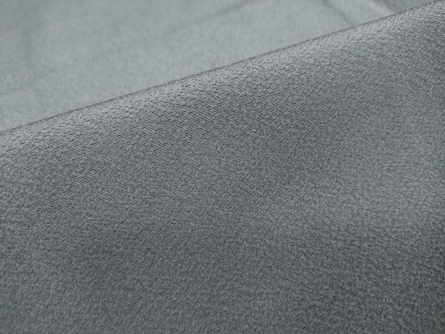 平和屋着物●上質な色無地 紋意匠 墨色 正絹 逸品 DAAW5090ud