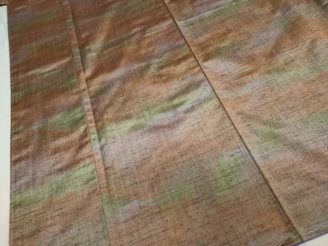 平和屋着物●上質な紬 霞文 正絹 逸品 未使用 DAAW5149ud