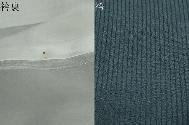 平和屋着物●上質な小紋 源氏香 蛍暈し ロング丈 正絹 逸品 DAAW5153ud