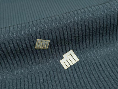 平和屋着物●上質な小紋 源氏香 蛍暈し ロング丈 正絹 逸品 DAAW5153ud
