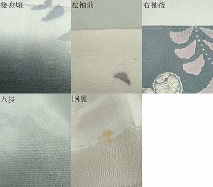平和屋着物●訪問着　作家物　辻が花　暈し染め　正絹　逸品　未使用　DAAW5183ud