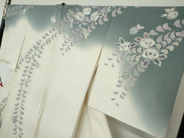 平和屋着物●訪問着　作家物　辻が花　暈し染め　正絹　逸品　未使用　DAAW5183ud