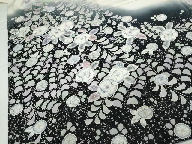 平和屋着物●訪問着　作家物　辻が花　暈し染め　正絹　逸品　未使用　DAAW5183ud