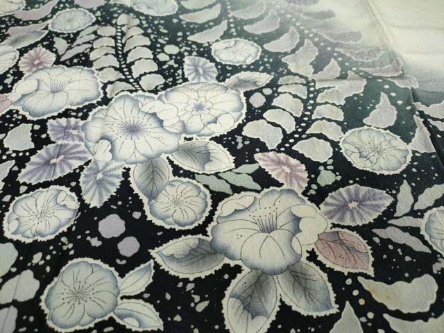 平和屋着物●訪問着　作家物　辻が花　暈し染め　正絹　逸品　未使用　DAAW5183ud