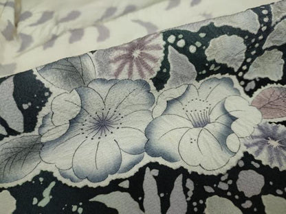 平和屋着物●訪問着　作家物　辻が花　暈し染め　正絹　逸品　未使用　DAAW5183ud