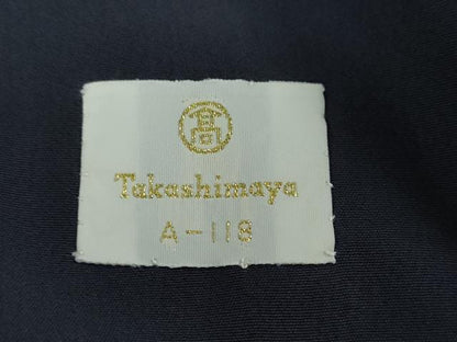 平和屋着物●訪問着 竹屋町刺繍 短冊草花文 金彩 高島屋金ラベル 正絹 逸品 DAAW5226ud