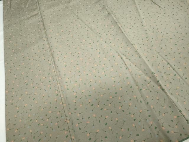平和屋着物●上質な小紋　成物　正絹　逸品　DAAW5229ud