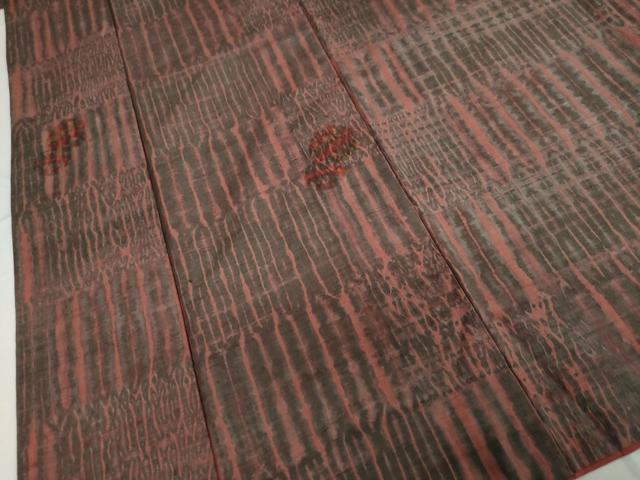 平和屋着物●上質な紬 絞り 手毬文 銀座せきね 正絹 逸品 DAAW5258ud