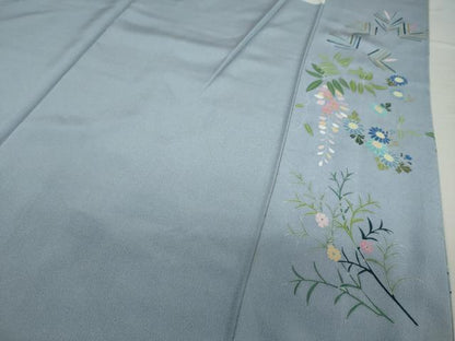 平和屋着物●豪華色留袖　飾花文　暈し染め　ますいわ屋扱い　正絹　逸品　DAAW5263ud