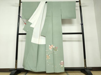平和屋着物●豪華色留袖 作家物 童子遊び 金彩 正絹 逸品 DAAW526ud
