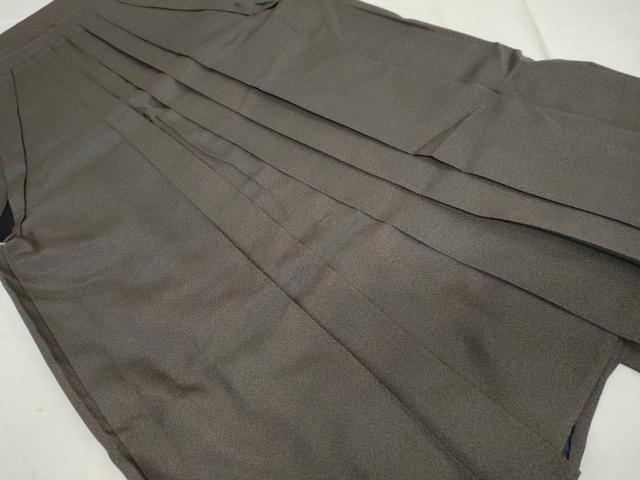 平和屋着物●男性　馬乗り袴　霞文　正絹　逸品　DAAW5290ud