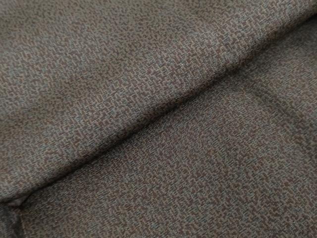 平和屋着物●男性　馬乗り袴　霞文　正絹　逸品　DAAW5290ud