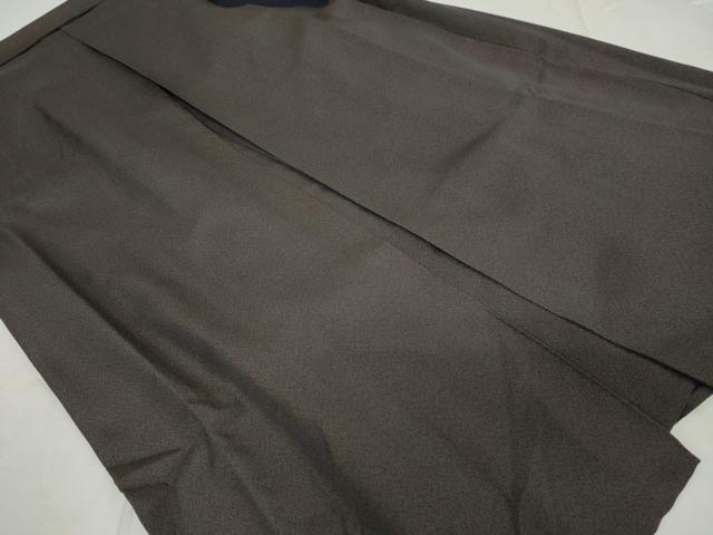 平和屋着物●男性　馬乗り袴　霞文　正絹　逸品　DAAW5290ud