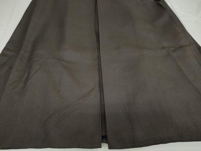 平和屋着物●男性　馬乗り袴　霞文　正絹　逸品　DAAW5290ud